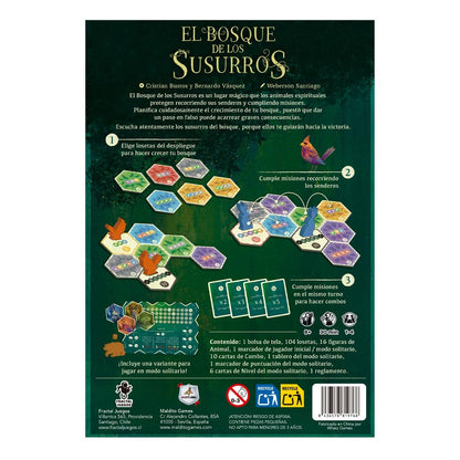 El bosque de los susurros - Juegos de mesa - Adani Store