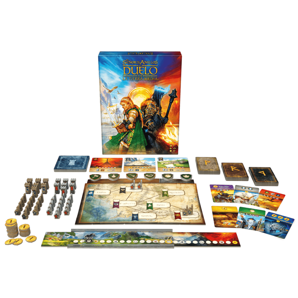 El señor de los anillos: El duelo por la tierra media - Juegos de mesa - Adani Store