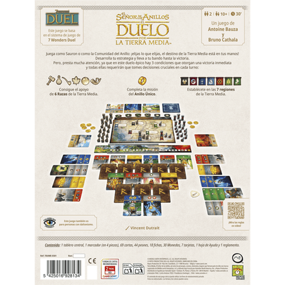 El señor de los anillos: El duelo por la tierra media - Juegos de mesa - Adani Store