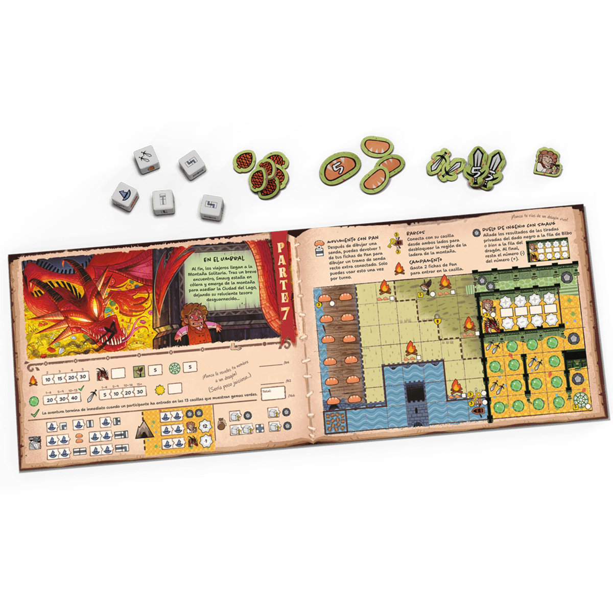 El Hobbit: Historia de una Ida y de una Vuelta - Juegos de mesa - Adani Store