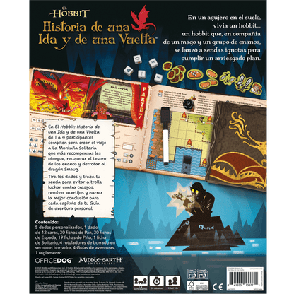 El Hobbit: Historia de una Ida y de una Vuelta - Juegos de mesa - Adani Store