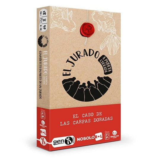 El Jurado 1: El caso de las carpas doradas - Juegos de mesa - Adani Store