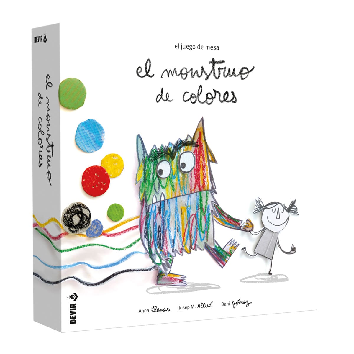 El monstruo de colores - Juegos de mesa - Adani Store