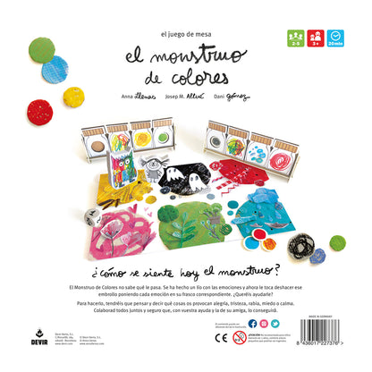 El monstruo de colores - Juegos de mesa - Adani Store