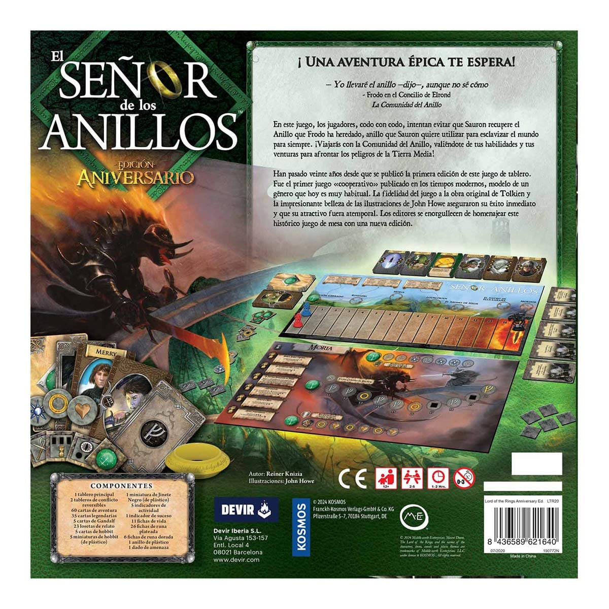 El señor de los anillos: edición aniversario - Juegos de mesa - Adani Store