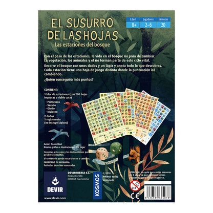 El susurro de las hojas - Juegos de mesa - Adani Store