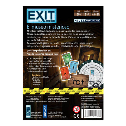 Exit: El museo misterioso - Juegos de mesa - Adani Store