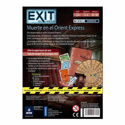 Exit Muerte en el Oriente Express - Juegos de mesa - Adani Store
