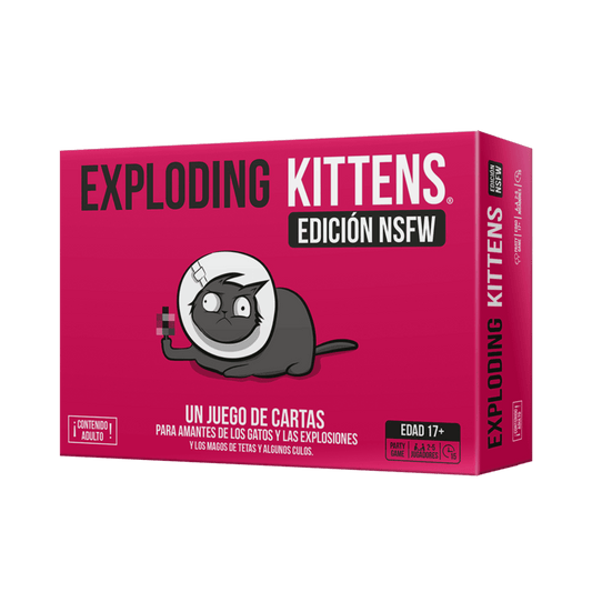 Exploding Kittens: Edición NSFW - Juegos de mesa - Adani Store