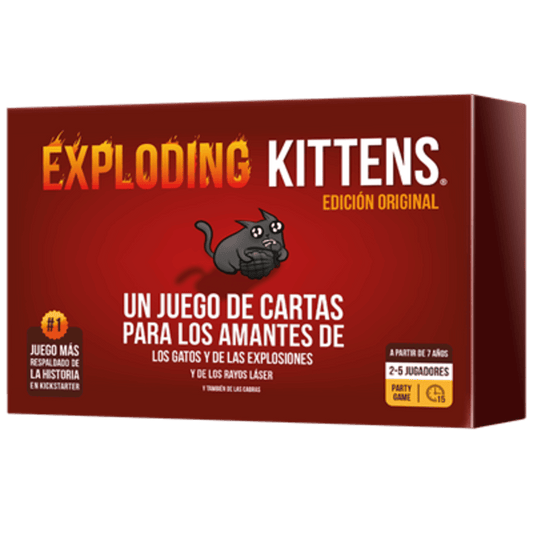 Exploding Kittens - Juegos de mesa - Adani Store