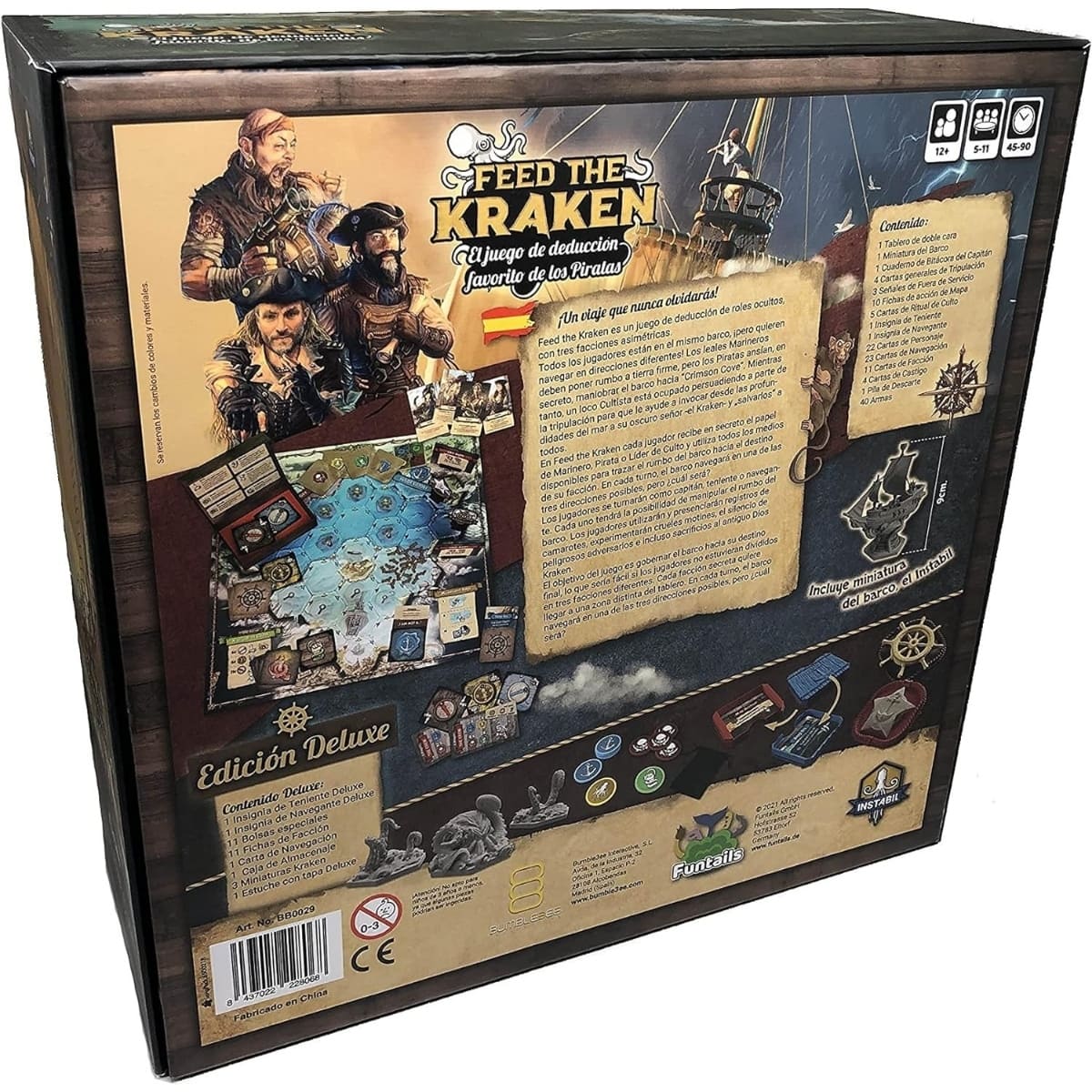 Feed the Kraken Edición Deluxe - Juegos de Mesa - Adani Store