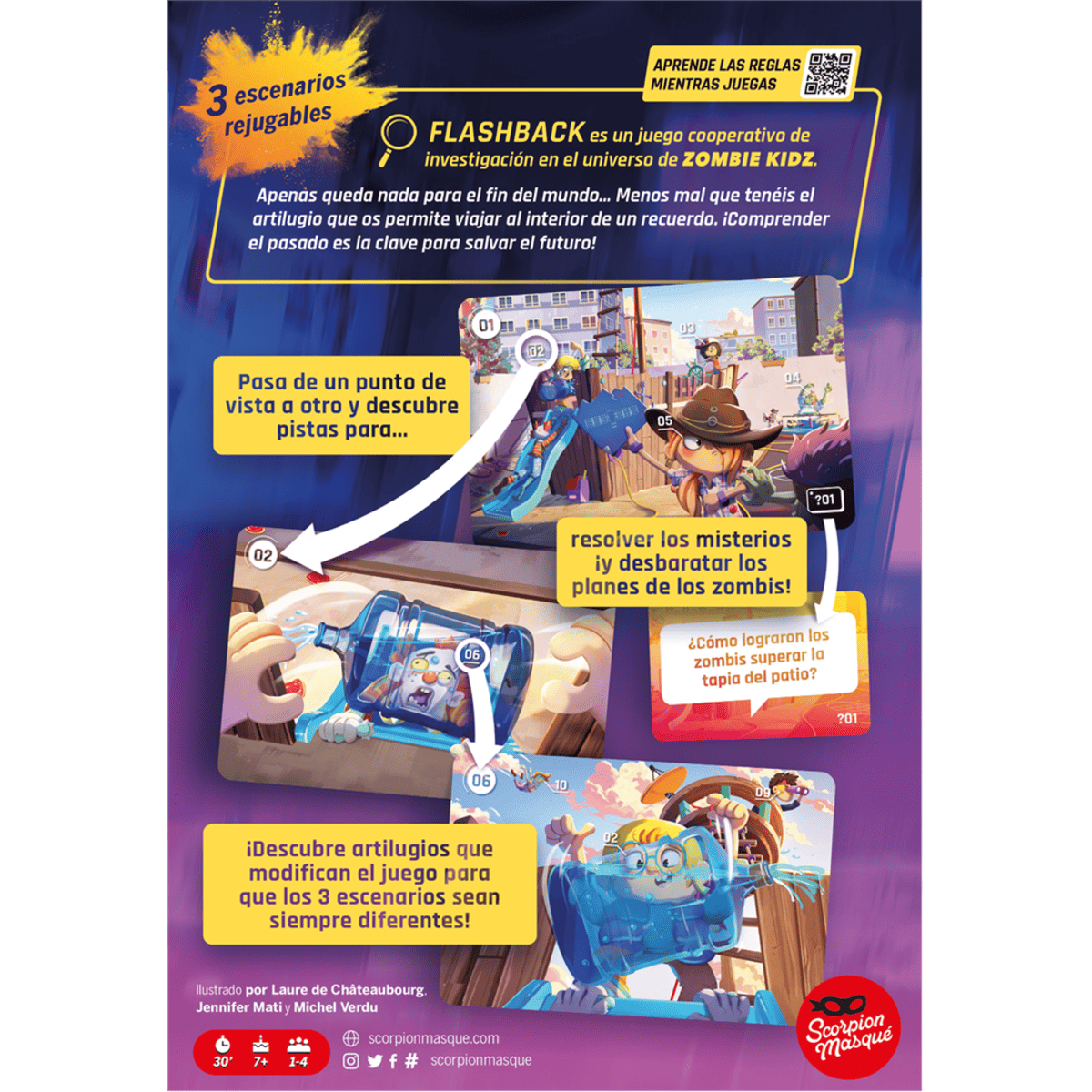 Flashback: Zombie Kidz - Juegos de mesa - Adani Store