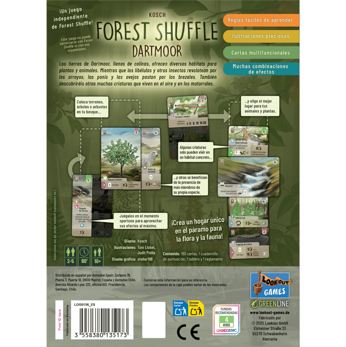 Forest Shuffle: Dartmoor - Juegos de mesa - Adani Store