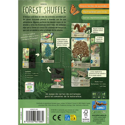 Forest Shuffle Linde del bosque - Juegos de mesa - Adani Store
