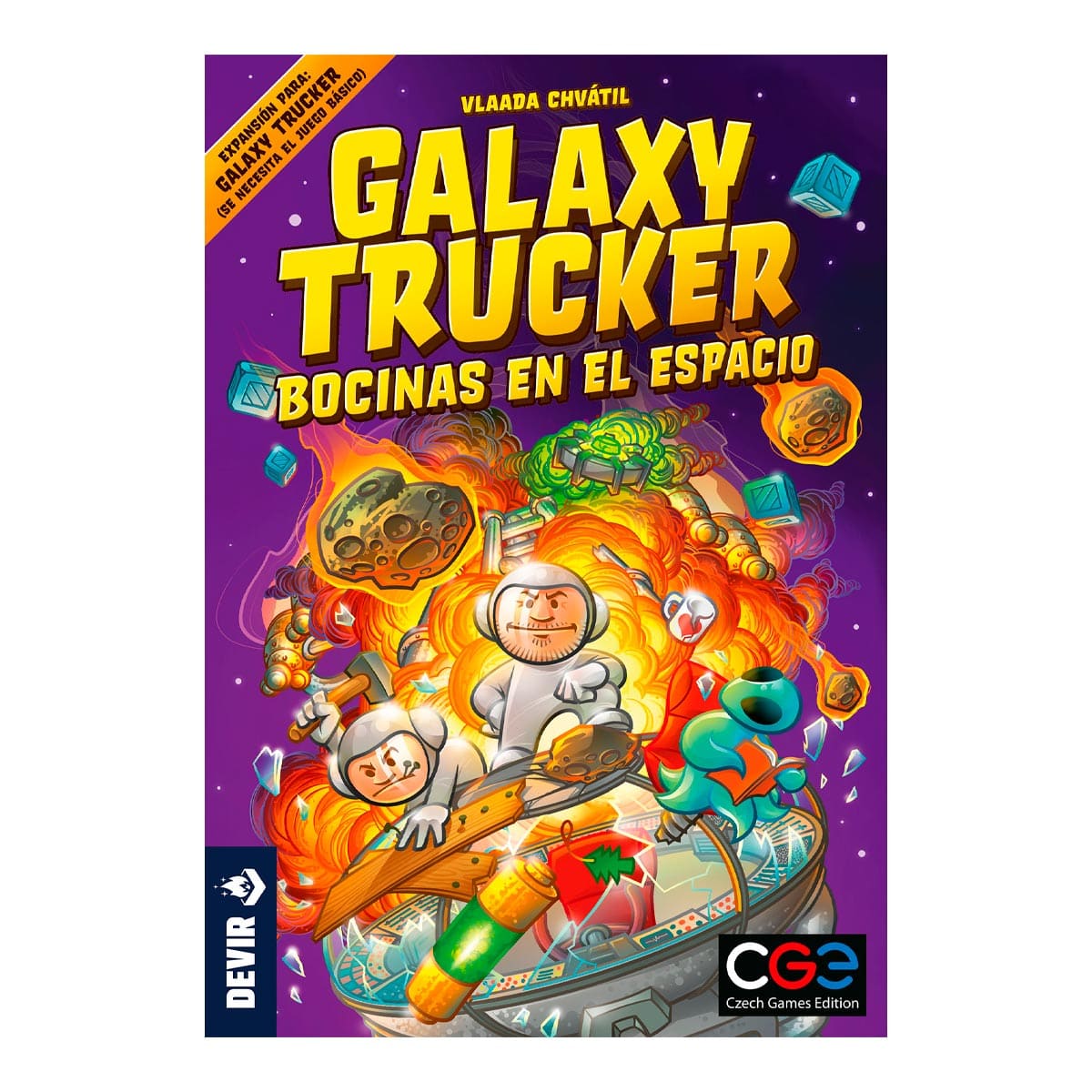 Galaxy Trucker: bocinas en el espacio - Juegos de mesa - Adani Store 