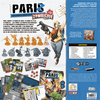 Zombicide 2ª Edición: PariZ