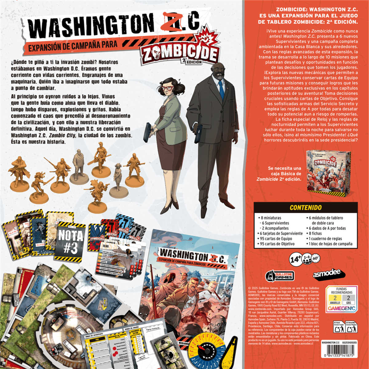 Zombicide 2ª Edición: Washington Z.C.