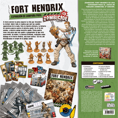 Zombicide 2ª Edición: Fort Hendrix