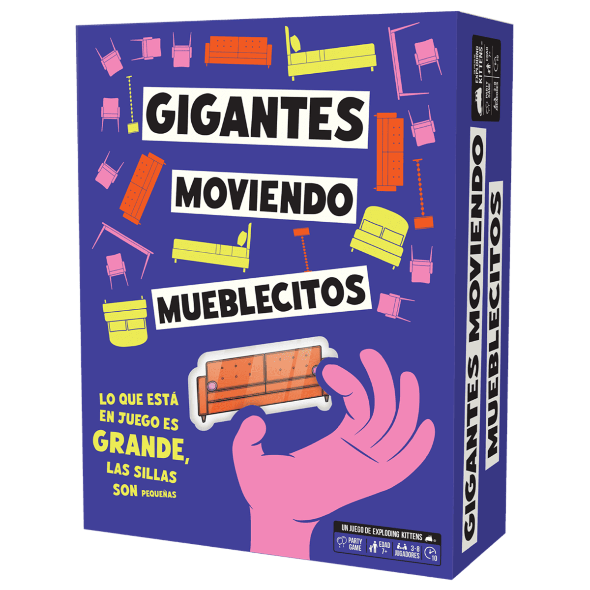 Gigantes moviendo mueblecitos - Juegos de mesa - Adani Store