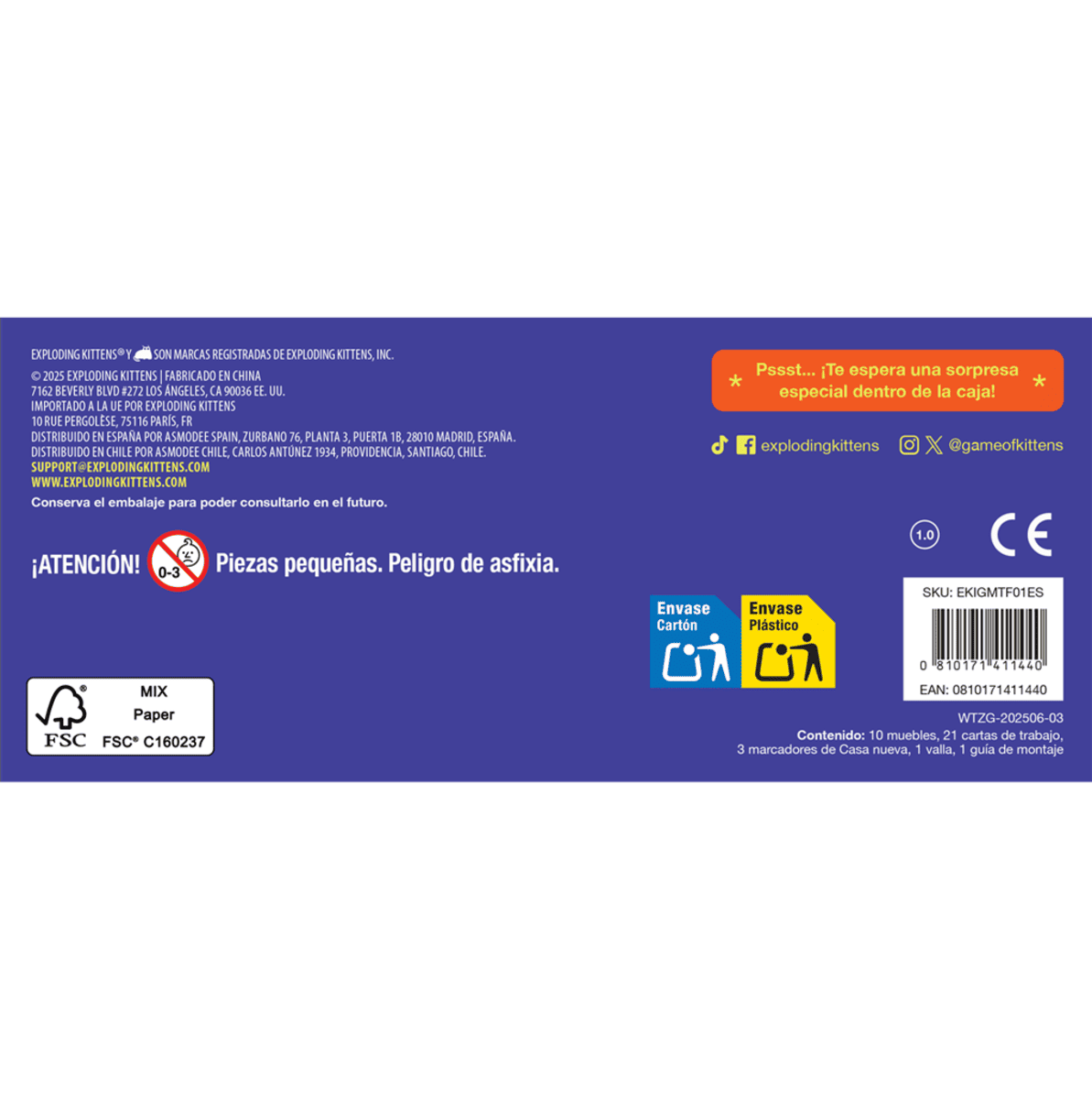 Gigantes moviendo mueblecitos - Juegos de mesa - Adani Store