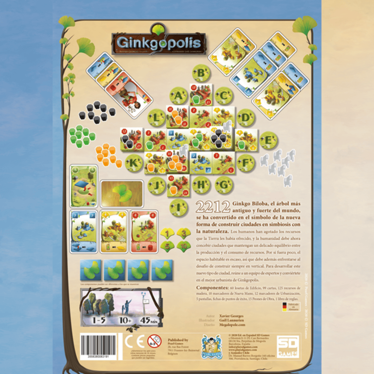 Ginkgopolis - Juegos de mesa - Adani Store