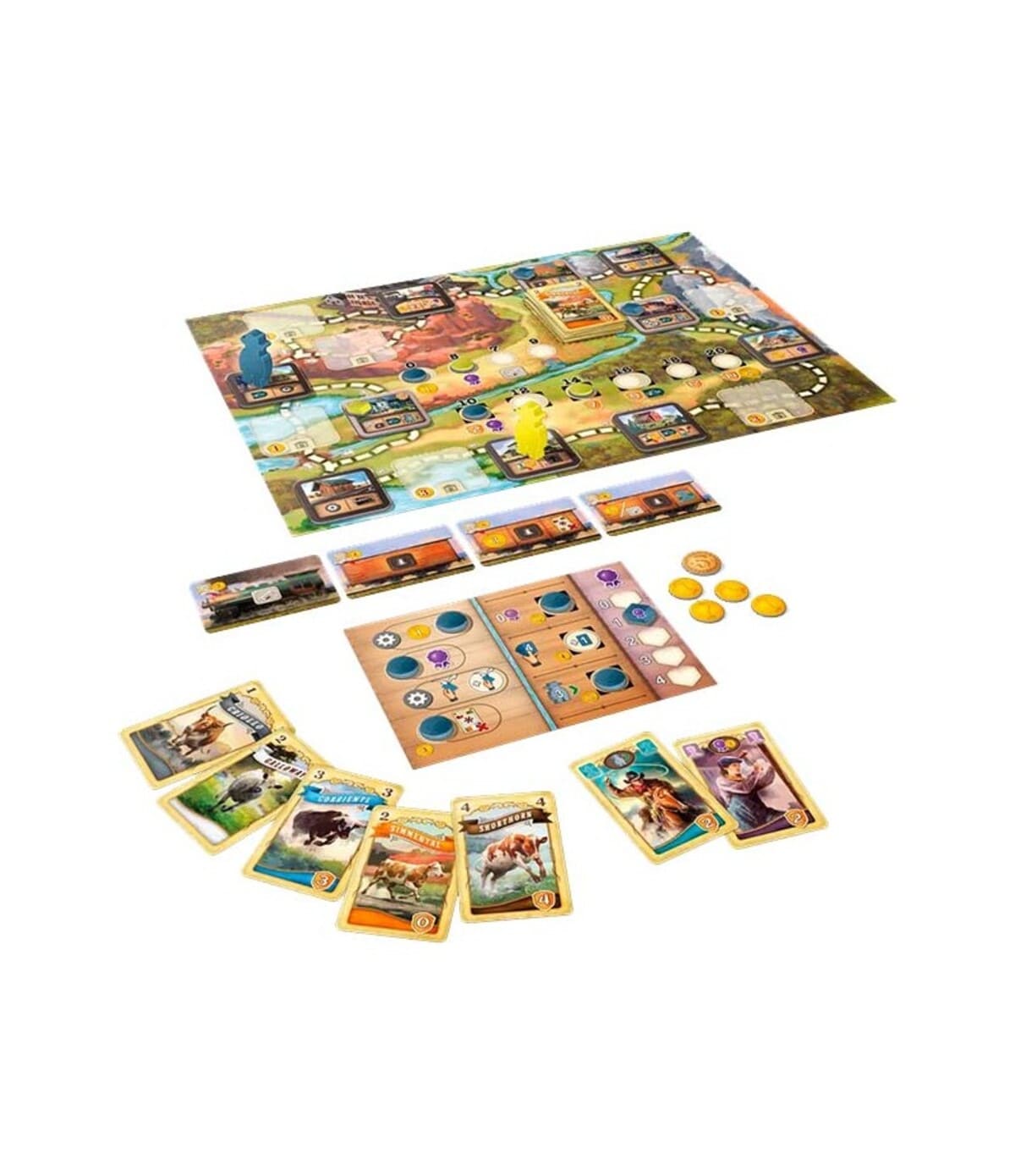 Great Western Trail: El Paso - Juegos de mesa - Adani Store