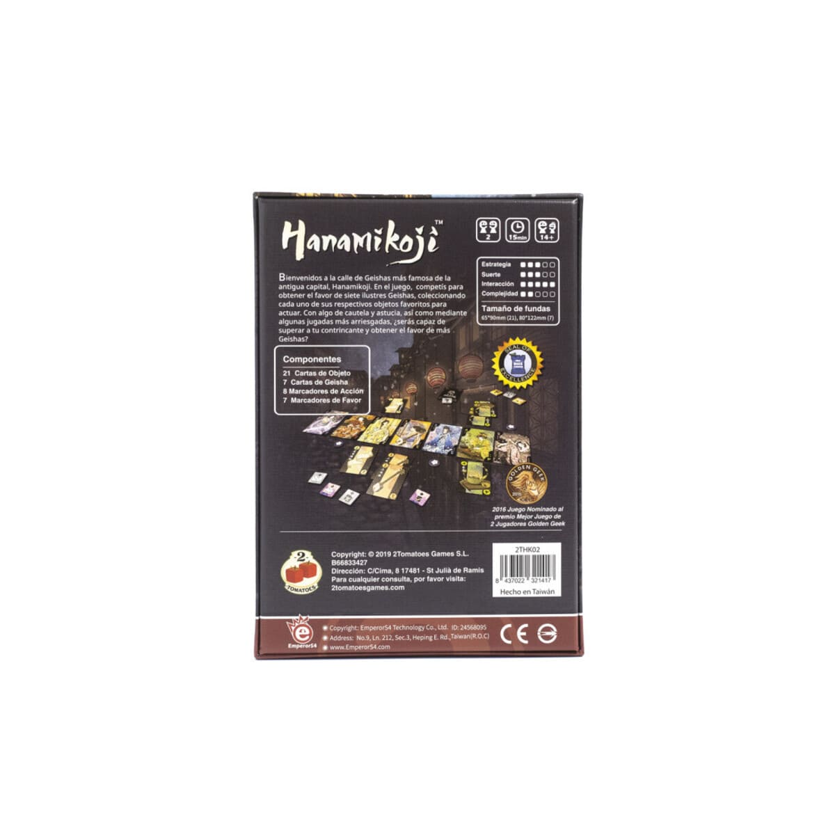 Hanamikoji – Juegos de Mesa – Adani Store