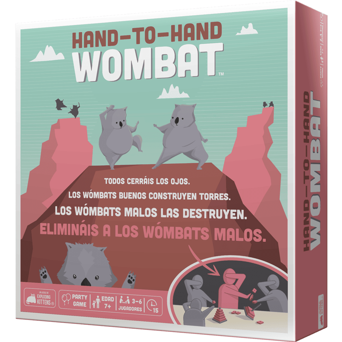 Hand to Hand Wombat - Juegos de mesa - Adani Store
