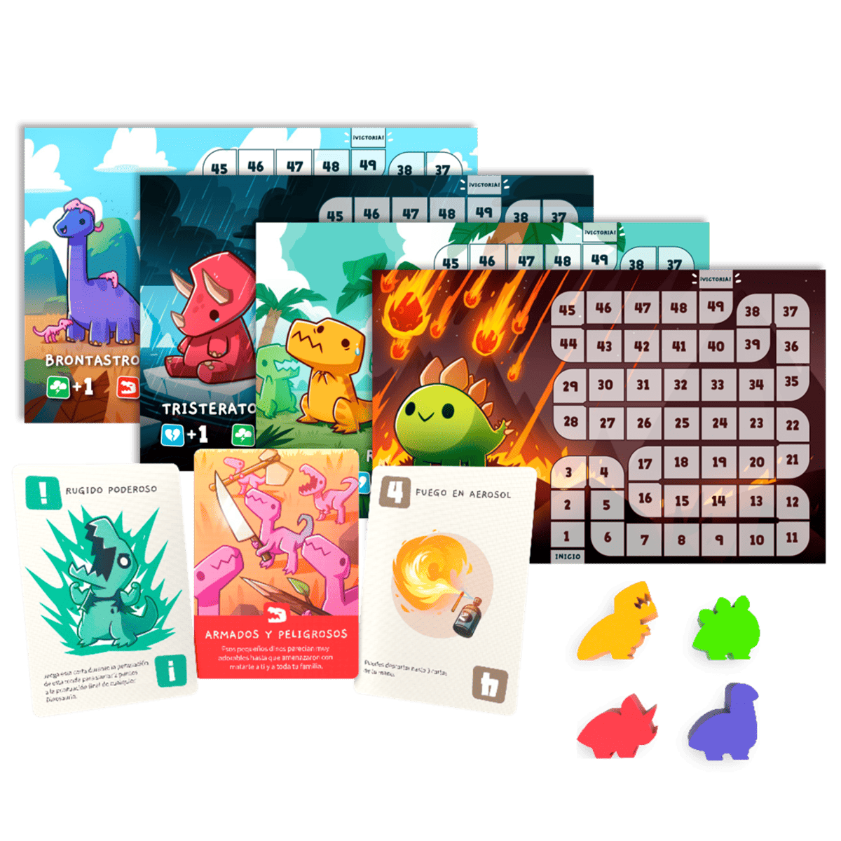 Happy Little Dinosaurs - Juegos de mesa - Adani Store