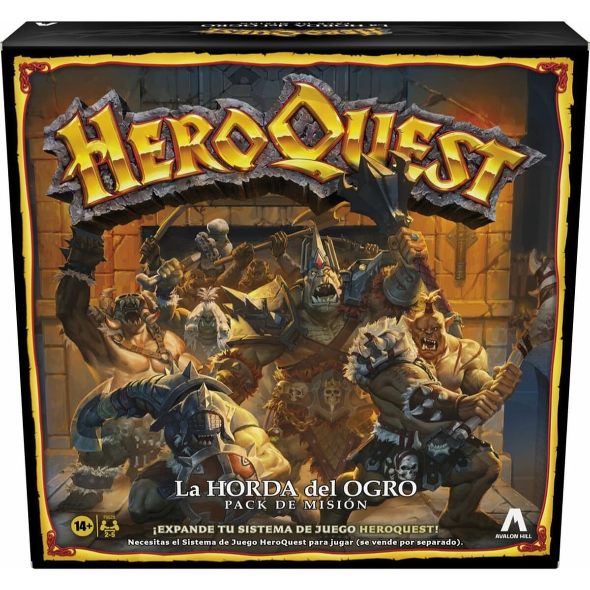 HeroQuest: La Horda del Ogro - Juegos de Mesa - Adani Store