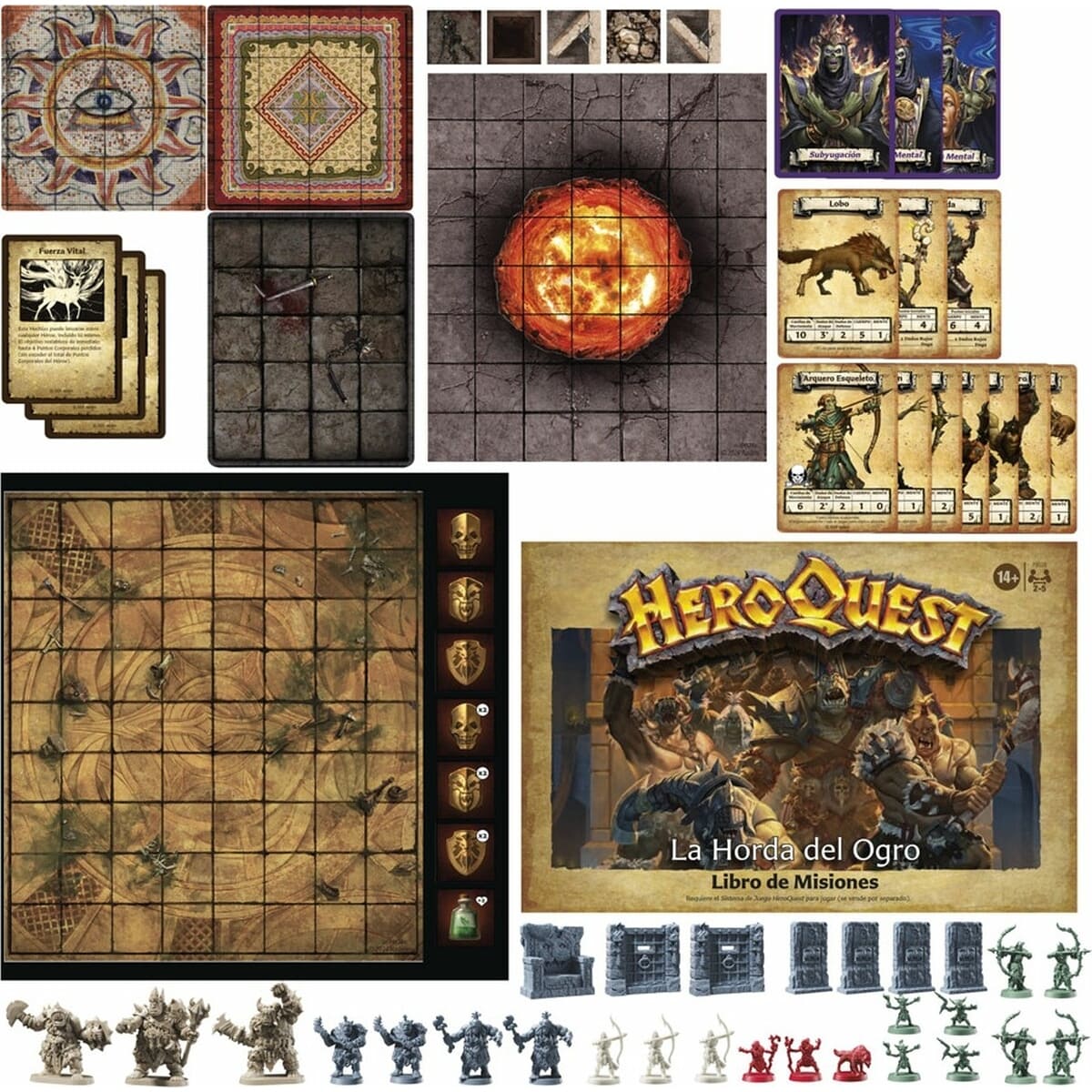 HeroQuest: La Horda del Ogro - Juegos de Mesa - Adani Store