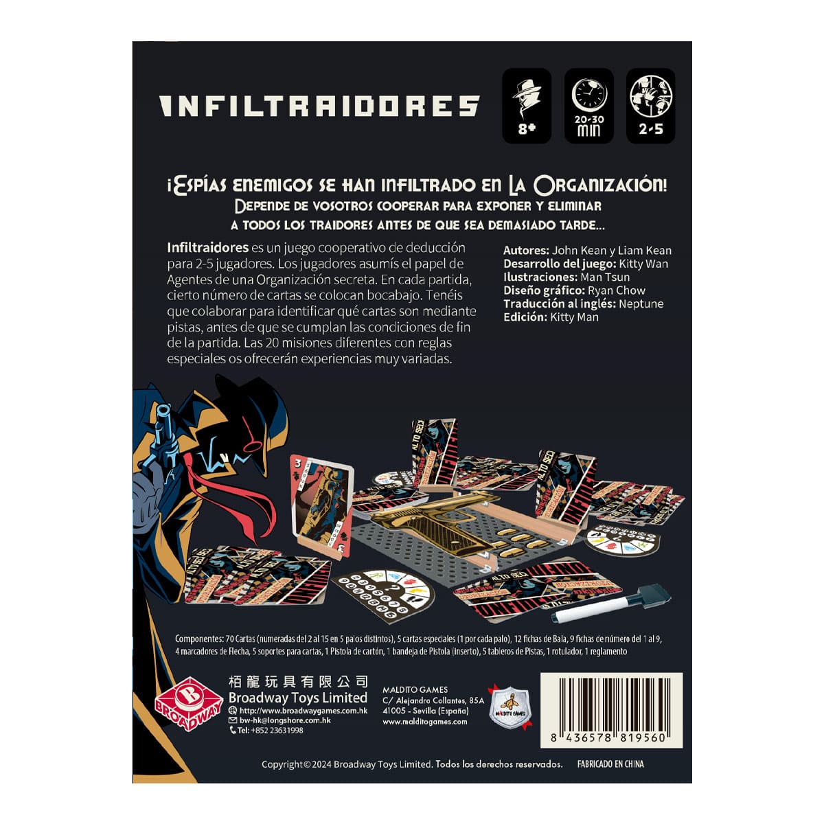 Infiltraidores - Juegos de mesa - Adani Store