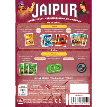 Jaipur - Juegos de mesa - Adani Store