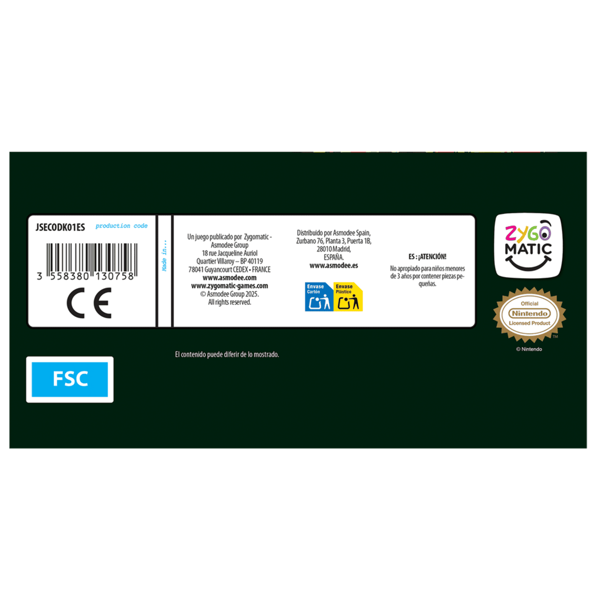 Jungle Speed Donkey Kong - Juegos de mesa - Adani Store