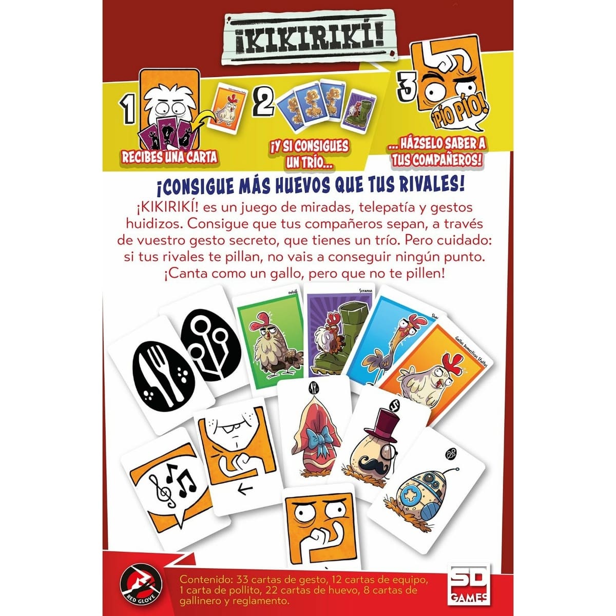 ¡Kikirikí! - Juegos de mesa - Adani Store