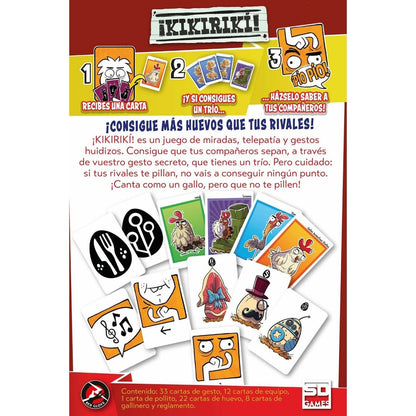¡Kikirikí! - Juegos de mesa - Adani Store
