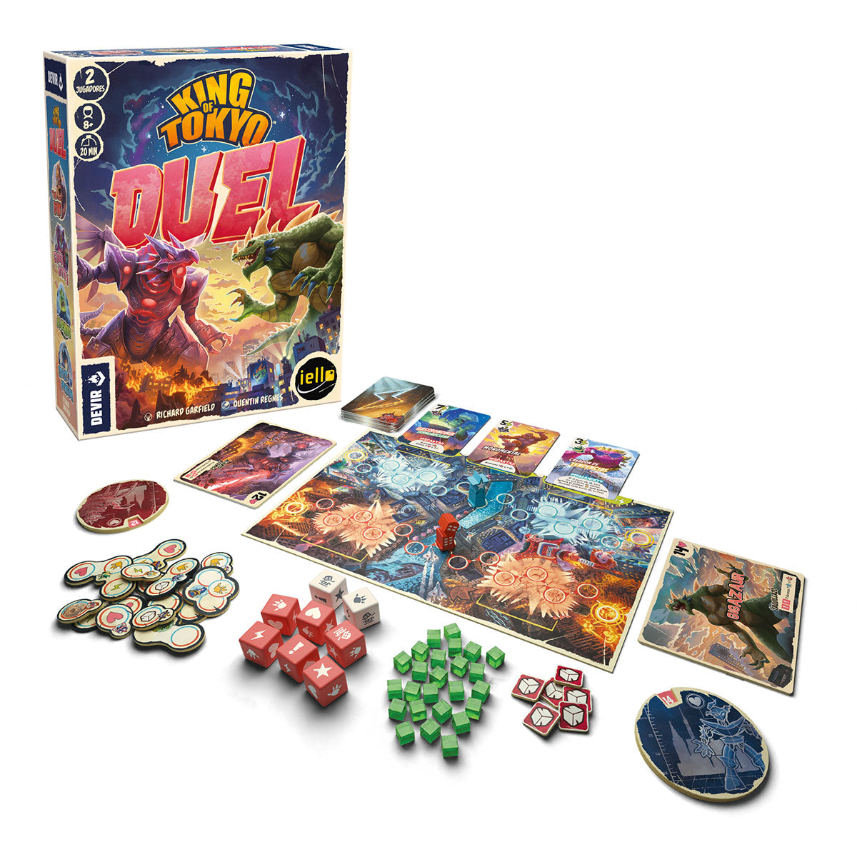 King of Tokyo Duel - Juegos de mesa - Adani Store