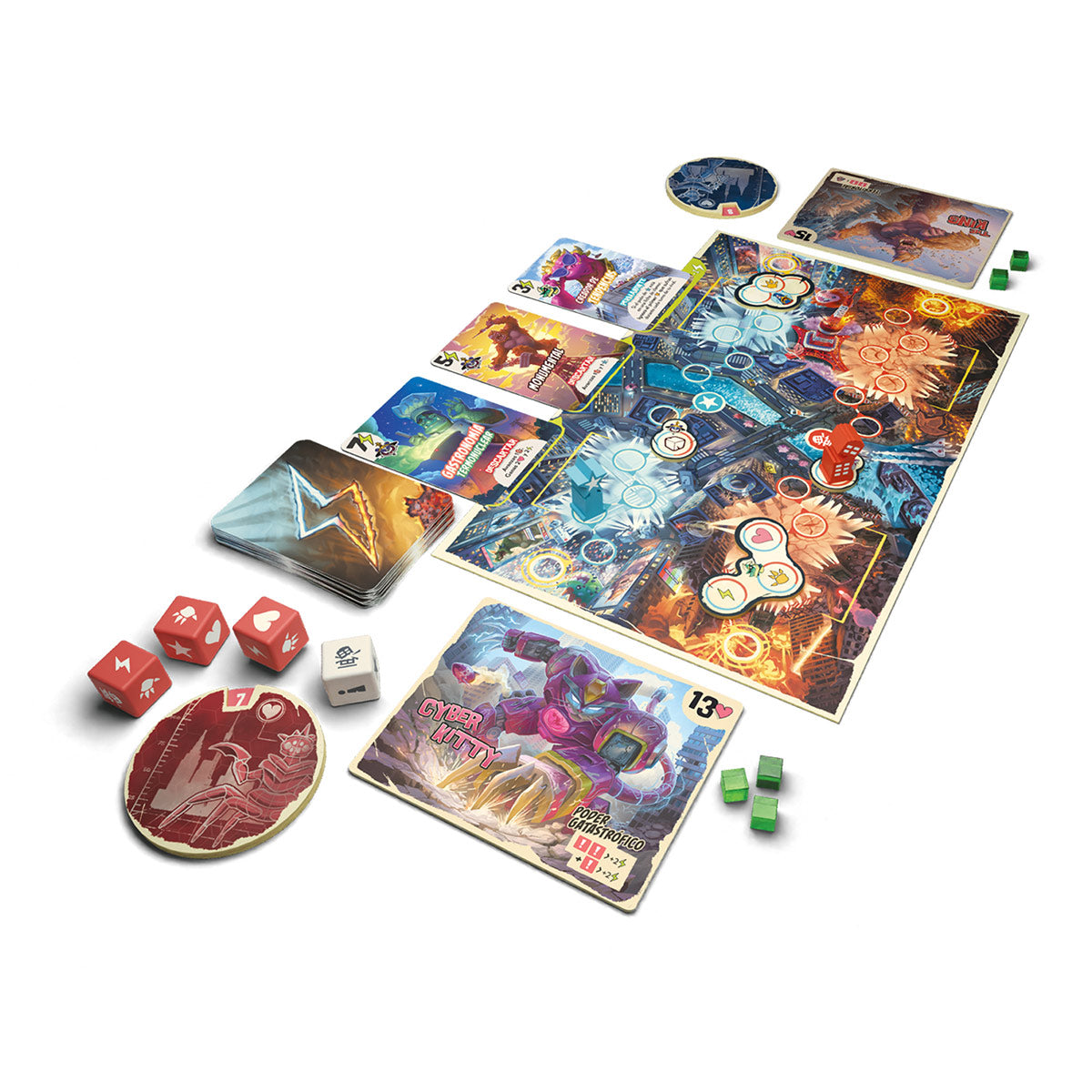 King of Tokyo Duel - Juegos de mesa - Adani Store
