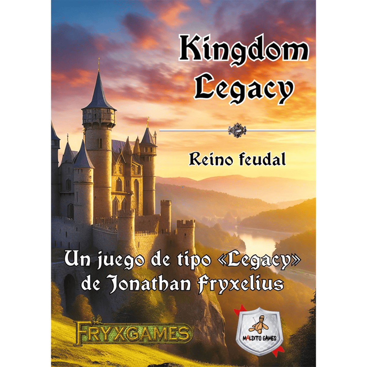 Cranio Creations Kingdom Legacy – Juego En Solitario De Construcción De Reino, Con Decisiones Permanentes, Cartas Rasgables Y Transformables, Duración 360 Min, A Partir De 14 Años, Edición En Italiano