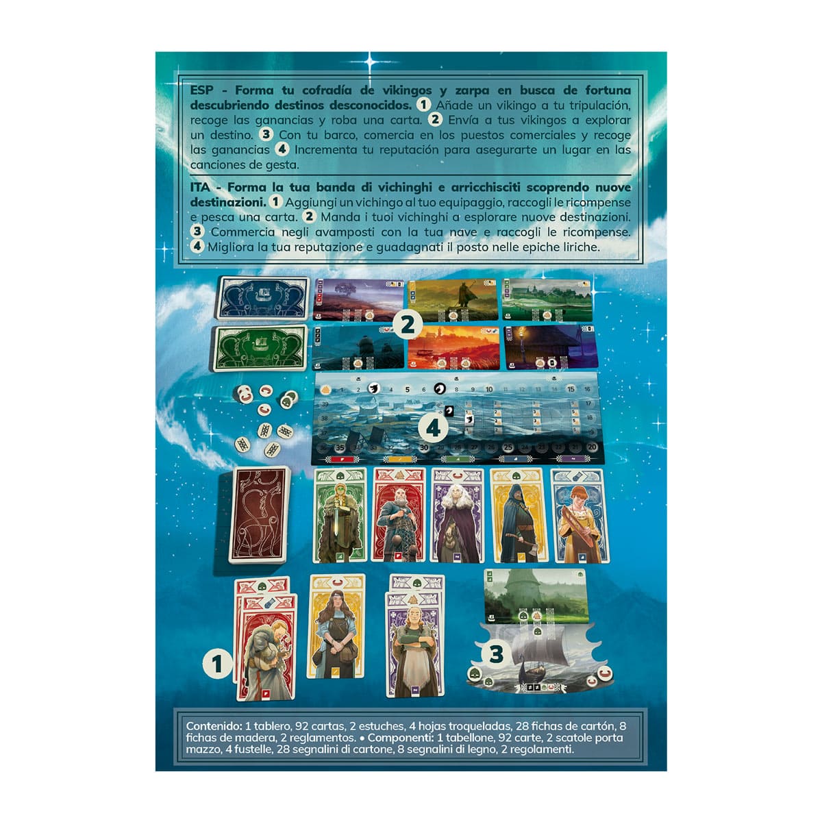 Knarr - Juegos de mesa - Adani Store