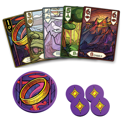 La Comunidad del Anillo: El juego de bazas  - Juegos de mesa - Adani Store