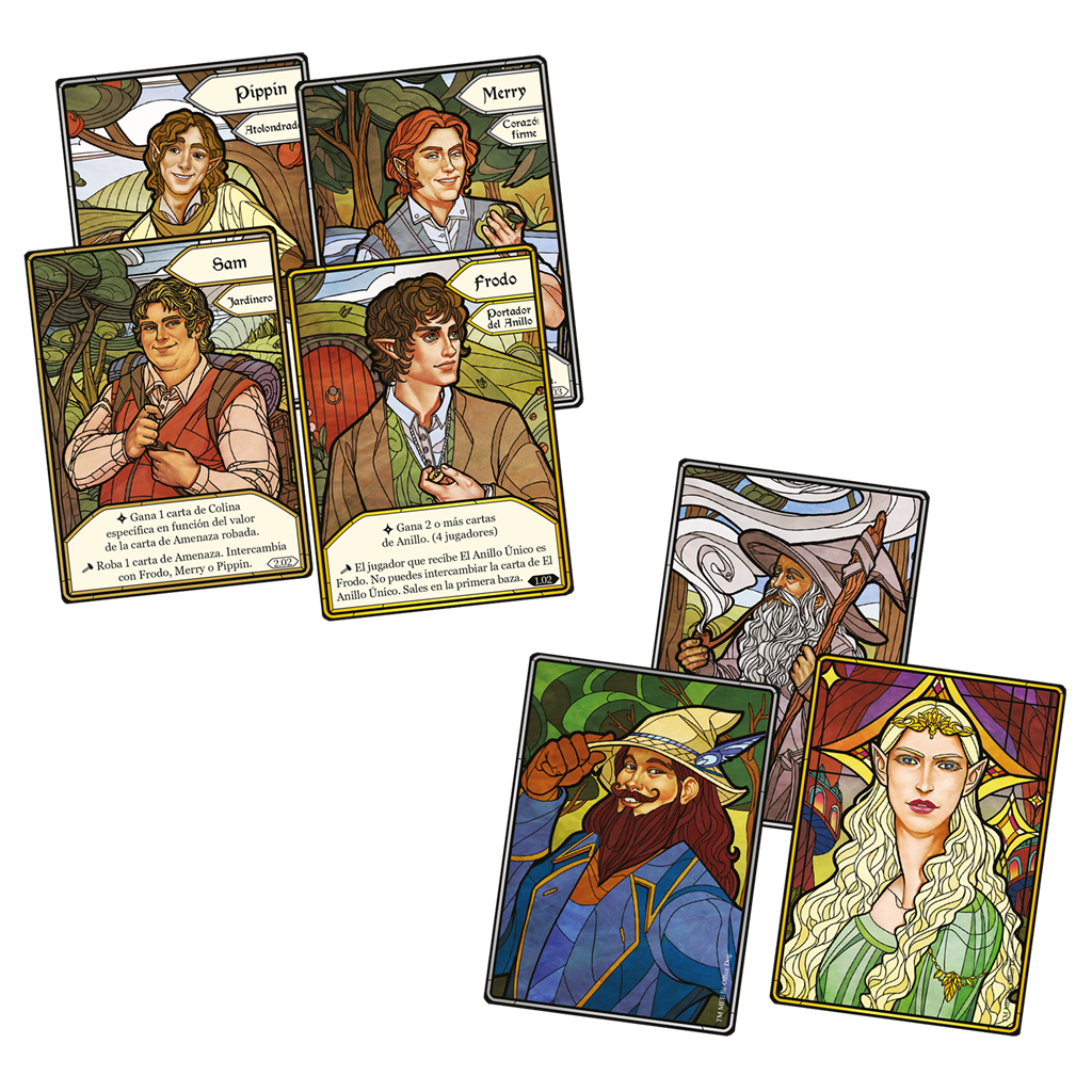 La Comunidad del Anillo: El juego de bazas  - Juegos de mesa - Adani Store