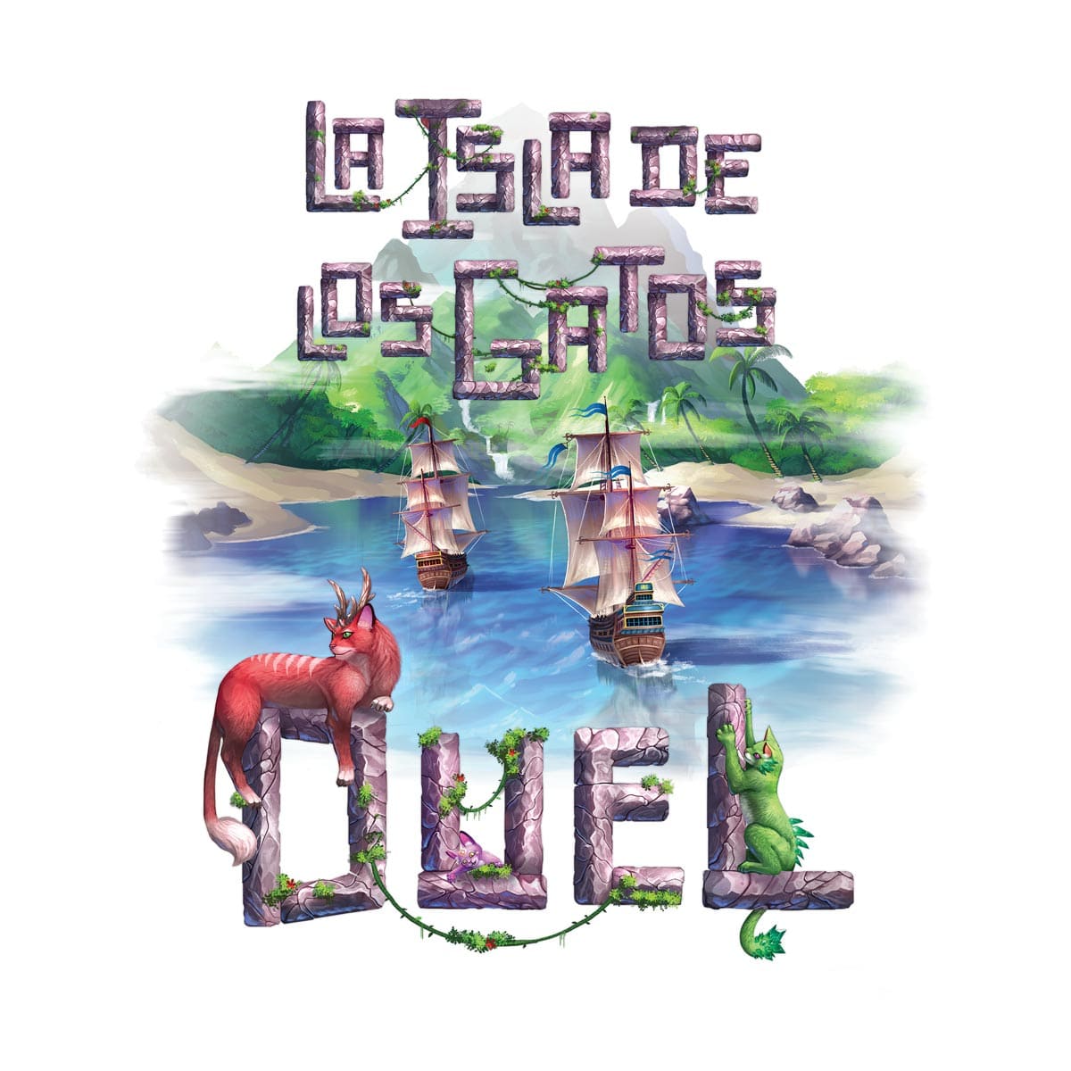 La Isla de los Gatos Duel - Juegos de Mesa - Adani Store