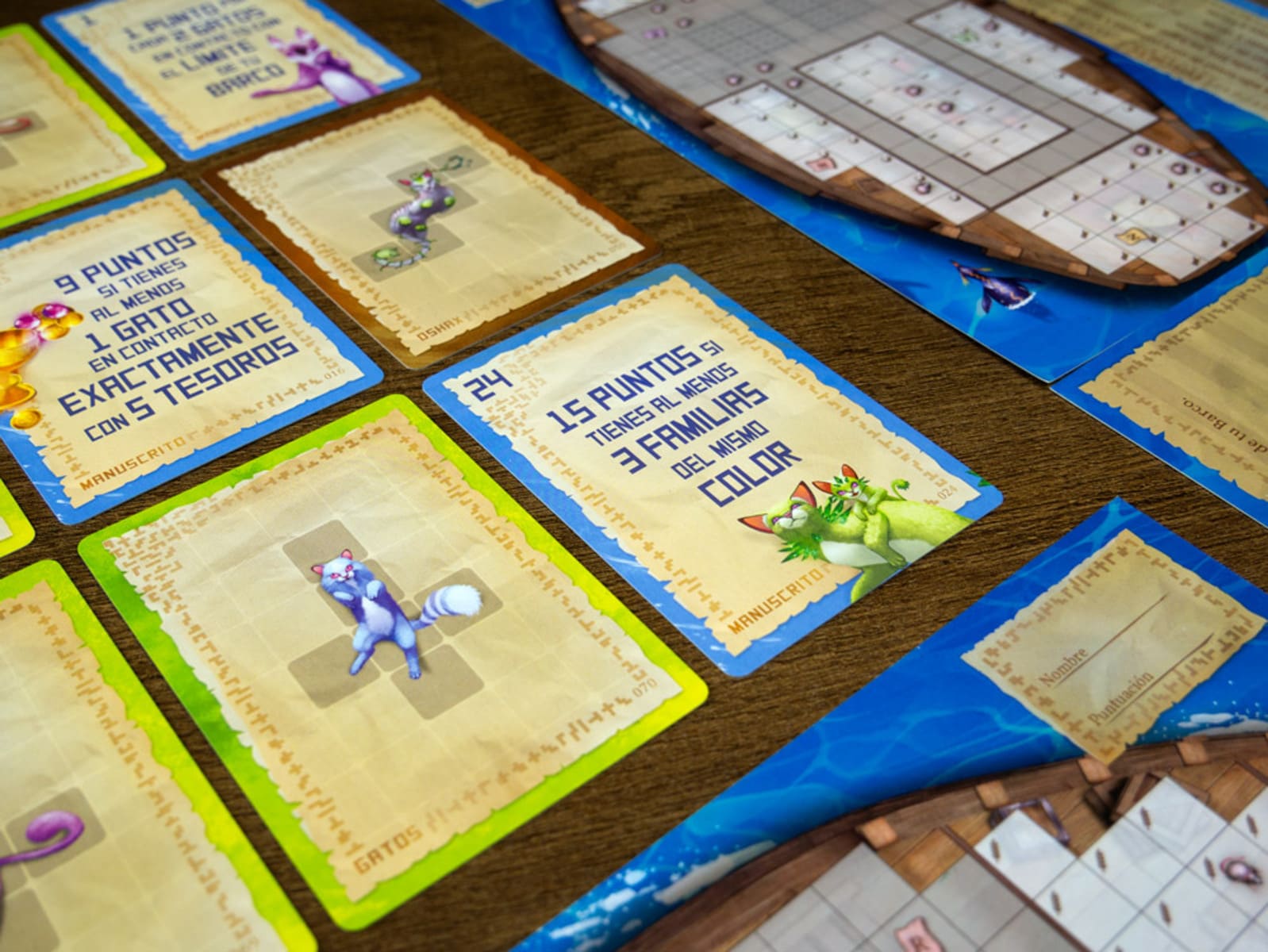 La Isla de los Gatos: Explora y Dibuja - Juegos de mesa - Adani Store