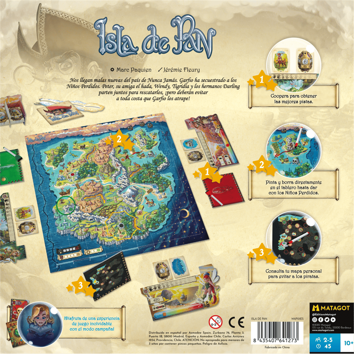 La isla de Pan - Juegos de mesa - Adani Store