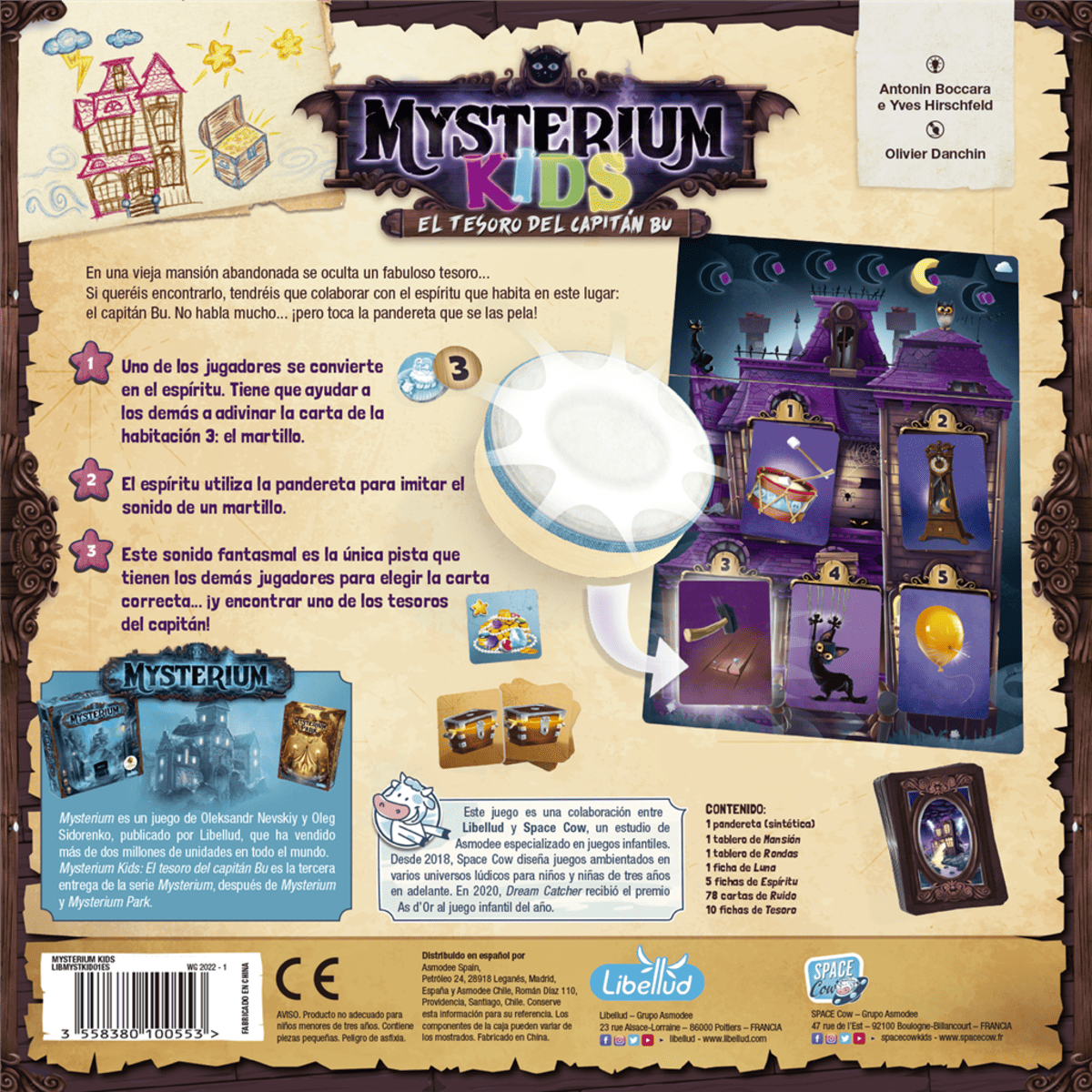 Mysterium Kids: el tesoro del capitán Bu