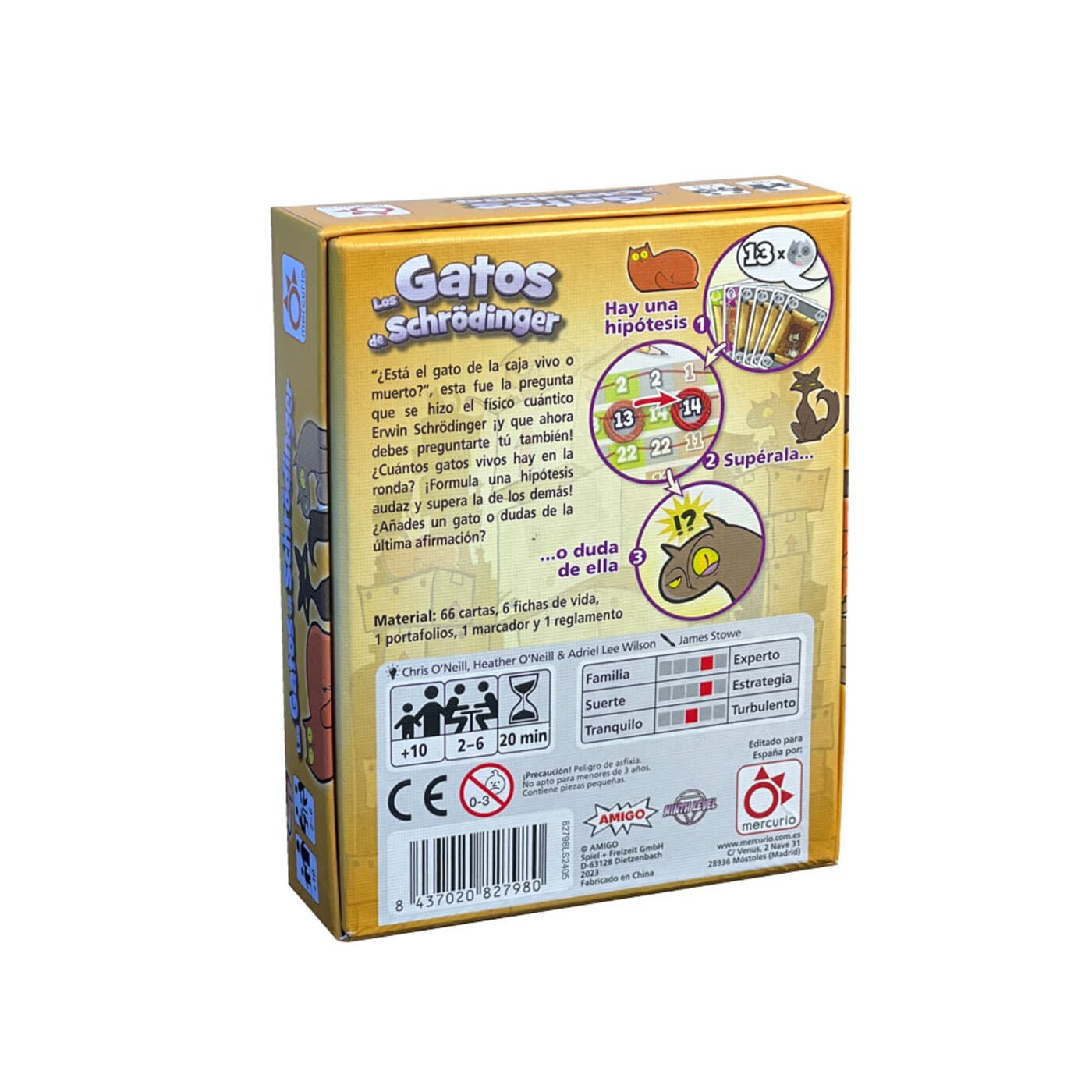 Los Gatos de Schrödinger - Juegos de mesa - Adani Store