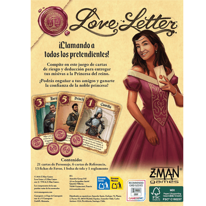 Love Letter - Juegos de mesa - Adani Store
