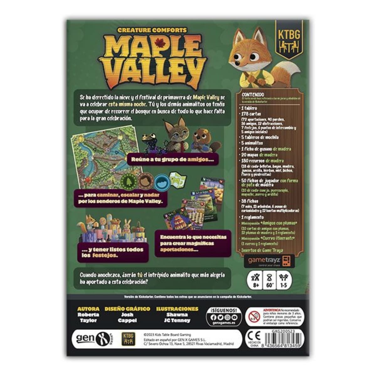 Maple Valley - Juegos de mesa - Adani Store