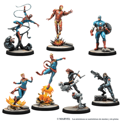 Marvel Crisis Protocol Caja inicial - Juegos de mesa - Adani Store